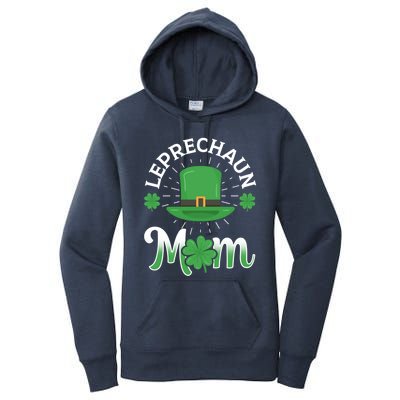 Leprechaun Mom Shamrock Ireland Irish St Patricks Day Mother Cool Gift Women's Pullover Hoodie