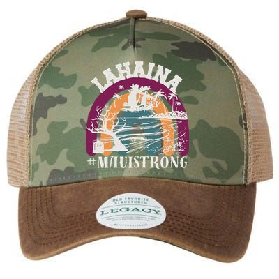 Lahaina Maui Strong Lahaina Banyan Tree Maui Hawaii Shoreline Legacy Tie Dye Trucker Hat