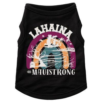 Lahaina Maui Strong Lahaina Banyan Tree Maui Hawaii Shoreline Doggie Tank
