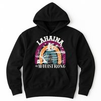 Lahaina Maui Strong Lahaina Banyan Tree Maui Hawaii Shoreline Hoodie