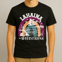 Lahaina Maui Strong Lahaina Banyan Tree Maui Hawaii Shoreline T-Shirt