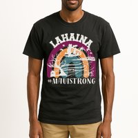 Lahaina Maui Strong Lahaina Banyan Tree Maui Hawaii Shoreline Tall T-Shirt