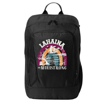 Lahaina Maui Strong Lahaina Banyan Tree Maui Hawaii Shoreline City Backpack