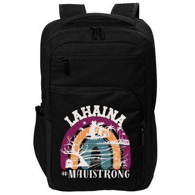 Lahaina Maui Strong Lahaina Banyan Tree Maui Hawaii Shoreline Impact Tech Backpack