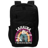 Lahaina Maui Strong Lahaina Banyan Tree Maui Hawaii Shoreline Impact Tech Backpack