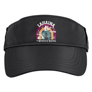 Lahaina Maui Strong Lahaina Banyan Tree Maui Hawaii Shoreline Adult Drive Performance Visor