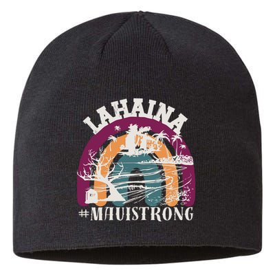 Lahaina Maui Strong Lahaina Banyan Tree Maui Hawaii Shoreline Sustainable Beanie