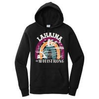 Lahaina Maui Strong Lahaina Banyan Tree Maui Hawaii Shoreline Women's Pullover Hoodie
