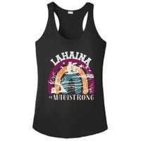 Lahaina Maui Strong Lahaina Banyan Tree Maui Hawaii Shoreline Ladies PosiCharge Competitor Racerback Tank