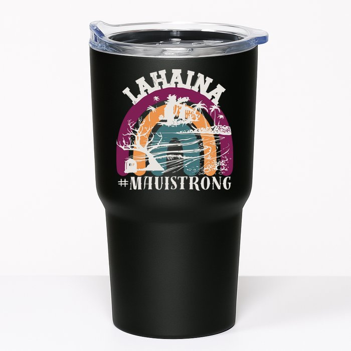 Lahaina Maui Strong Lahaina Banyan Tree Maui Hawaii Shoreline Tumbler