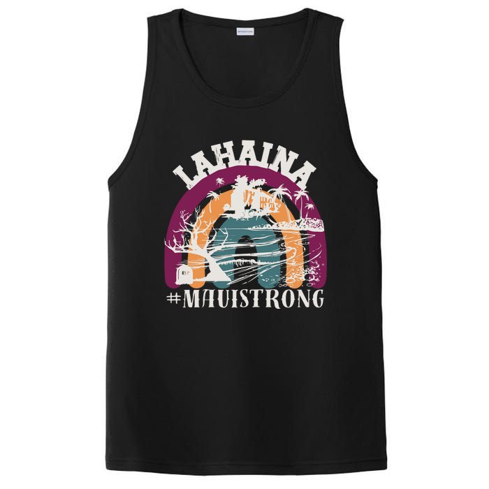 Lahaina Maui Strong Lahaina Banyan Tree Maui Hawaii Shoreline PosiCharge Competitor Tank