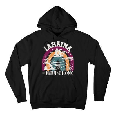 Lahaina Maui Strong Lahaina Banyan Tree Maui Hawaii Shoreline Tall Hoodie