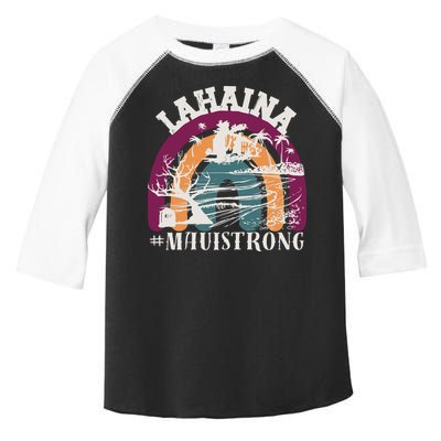 Lahaina Maui Strong Lahaina Banyan Tree Maui Hawaii Shoreline Toddler Fine Jersey T-Shirt
