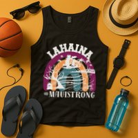 Lahaina Maui Strong Lahaina Banyan Tree Maui Hawaii Shoreline Tank Top