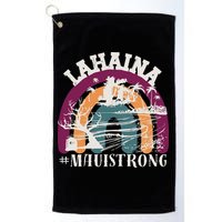 Lahaina Maui Strong Lahaina Banyan Tree Maui Hawaii Shoreline Golf Towel