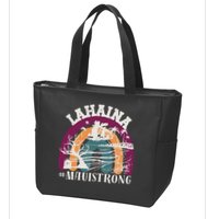 Lahaina Maui Strong Lahaina Banyan Tree Maui Hawaii Shoreline Zip Tote Bag