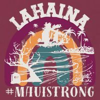 Lahaina Maui Strong Lahaina Banyan Tree Maui Hawaii Shoreline 16oz Travel Tumbler