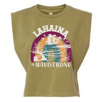 Lahaina Maui Strong Lahaina Banyan Tree Maui Hawaii Shoreline Garment-Dyed Women's Muscle Tee