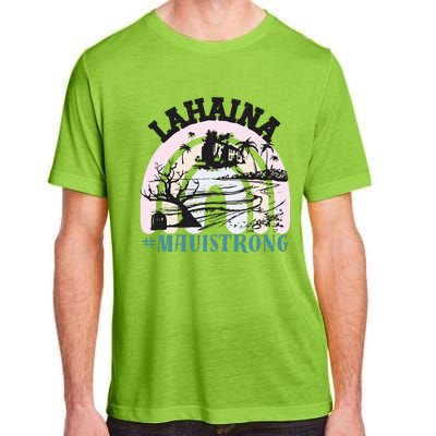 Lahaina Maui Strong Lahaina Banyan Tree Maui Hawaii Shoreline Adult ChromaSoft Performance T-Shirt