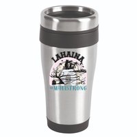 Lahaina Maui Strong Lahaina Banyan Tree Maui Hawaii Shoreline 16oz Travel Tumbler