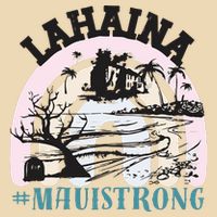 Lahaina Maui Strong Lahaina Banyan Tree Maui Hawaii Shoreline Drawstring Bag