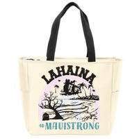 Lahaina Maui Strong Lahaina Banyan Tree Maui Hawaii Shoreline Zip Tote Bag