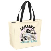 Lahaina Maui Strong Lahaina Banyan Tree Maui Hawaii Shoreline Zip Tote Bag