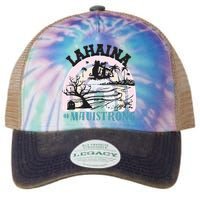 Lahaina Maui Strong Lahaina Banyan Tree Maui Hawaii Shoreline Legacy Tie Dye Trucker Hat