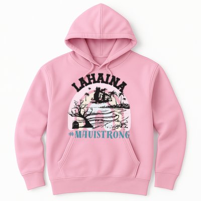 Lahaina Maui Strong Lahaina Banyan Tree Maui Hawaii Shoreline Hoodie