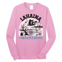 Lahaina Maui Strong Lahaina Banyan Tree Maui Hawaii Shoreline Long Sleeve Shirt