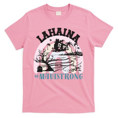 Lahaina Maui Strong Lahaina Banyan Tree Maui Hawaii Shoreline T-Shirt