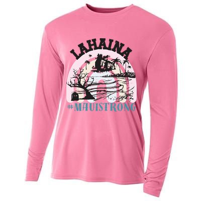 Lahaina Maui Strong Lahaina Banyan Tree Maui Hawaii Shoreline Cooling Performance Long Sleeve Crew
