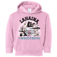 Lahaina Maui Strong Lahaina Banyan Tree Maui Hawaii Shoreline Toddler Hoodie
