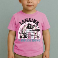 Lahaina Maui Strong Lahaina Banyan Tree Maui Hawaii Shoreline Toddler T-Shirt