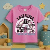 Lahaina Maui Strong Lahaina Banyan Tree Maui Hawaii Shoreline Toddler T-Shirt