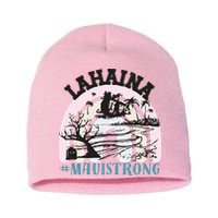 Lahaina Maui Strong Lahaina Banyan Tree Maui Hawaii Shoreline Short Acrylic Beanie