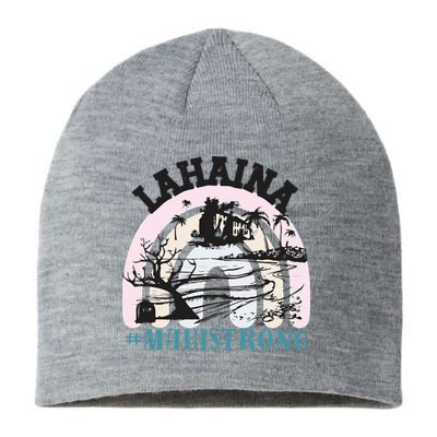 Lahaina Maui Strong Lahaina Banyan Tree Maui Hawaii Shoreline Sustainable Beanie