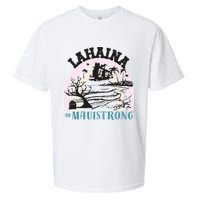 Lahaina Maui Strong Lahaina Banyan Tree Maui Hawaii Shoreline Sueded Cloud Jersey T-Shirt