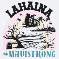 Lahaina Maui Strong Lahaina Banyan Tree Maui Hawaii Shoreline Sueded Cloud Jersey T-Shirt
