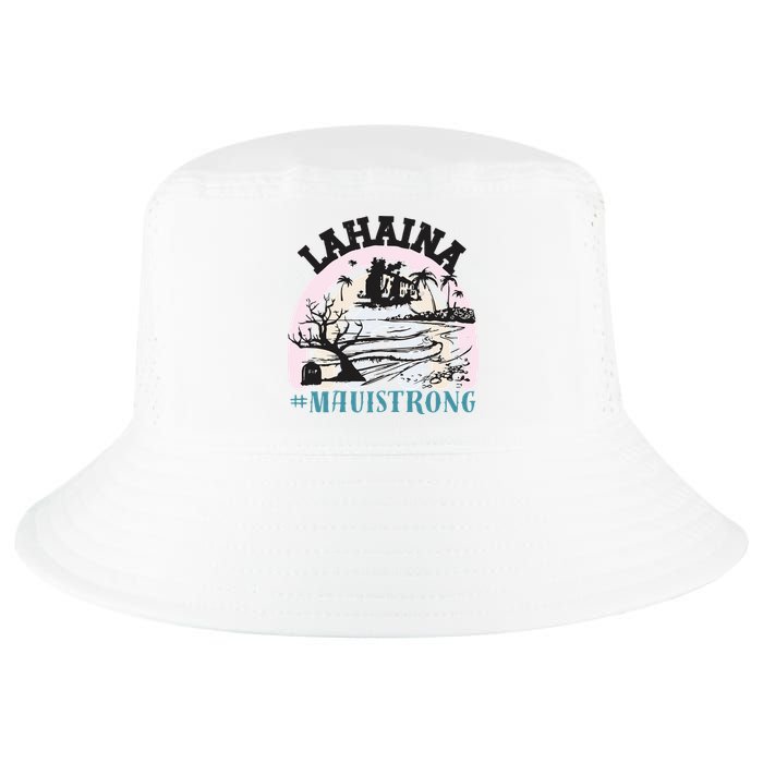 Lahaina Maui Strong Lahaina Banyan Tree Maui Hawaii Shoreline Cool Comfort Performance Bucket Hat