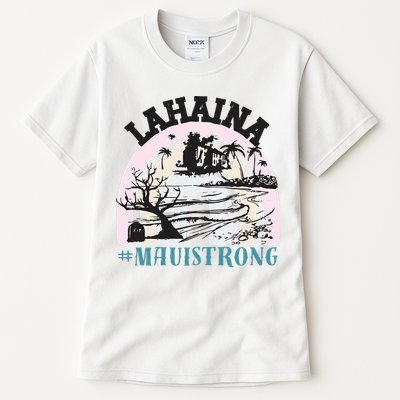 Lahaina Maui Strong Lahaina Banyan Tree Maui Hawaii Shoreline Tall T-Shirt