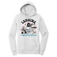 Lahaina Maui Strong Lahaina Banyan Tree Maui Hawaii Shoreline Women's Pullover Hoodie