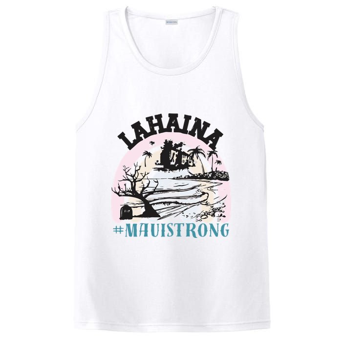 Lahaina Maui Strong Lahaina Banyan Tree Maui Hawaii Shoreline PosiCharge Competitor Tank