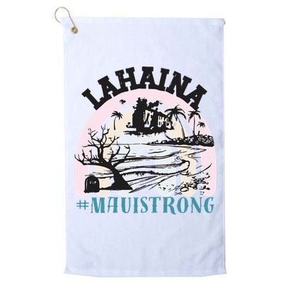 Lahaina Maui Strong Lahaina Banyan Tree Maui Hawaii Shoreline Golf Towel