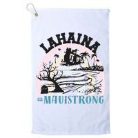 Lahaina Maui Strong Lahaina Banyan Tree Maui Hawaii Shoreline Golf Towel