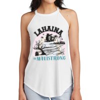 Lahaina Maui Strong Lahaina Banyan Tree Maui Hawaii Shoreline Women's Perfect Tri Rocker Tank