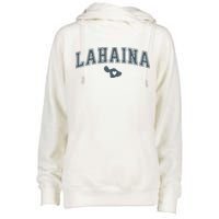 Lahaina Maui Strong Lahaina Banyan Tree Maui Hawaii Shoreline Womens Funnel Neck Pullover Hood