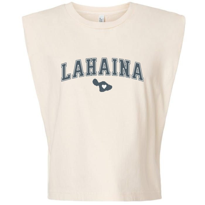 Lahaina Maui Strong Lahaina Banyan Tree Maui Hawaii Shoreline Garment-Dyed Women's Muscle Tee