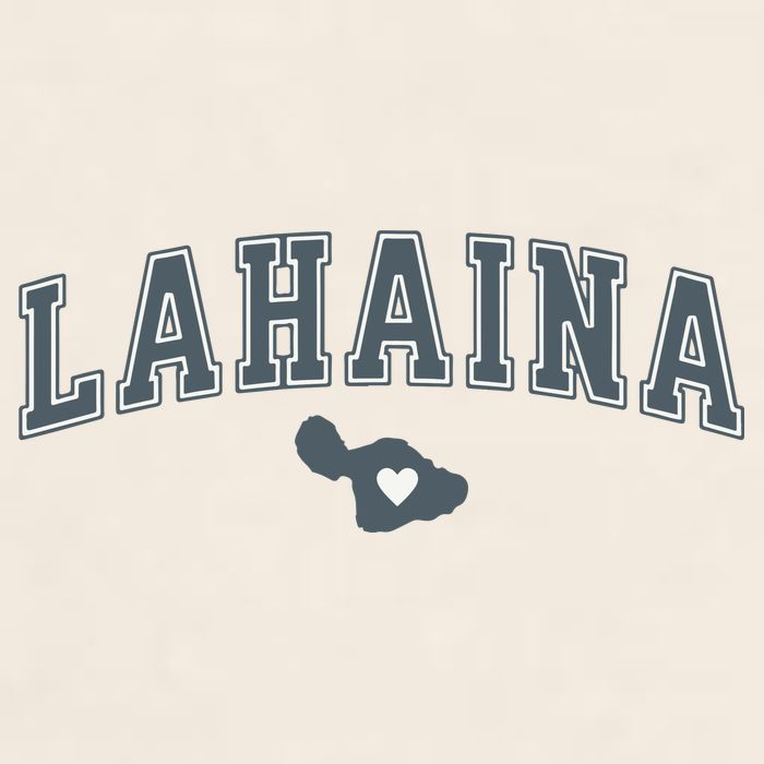 Lahaina Maui Strong Lahaina Banyan Tree Maui Hawaii Shoreline Garment-Dyed Women's Muscle Tee