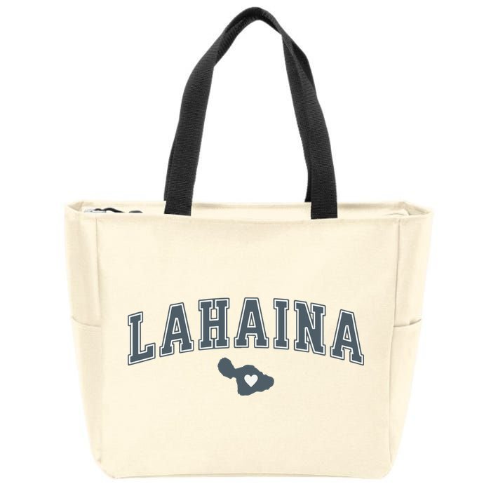 Lahaina Maui Strong Lahaina Banyan Tree Maui Hawaii Shoreline Zip Tote Bag